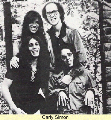 Carly Simon&#039;s First Band - Carly, Jimmy, Andy &amp; Paul